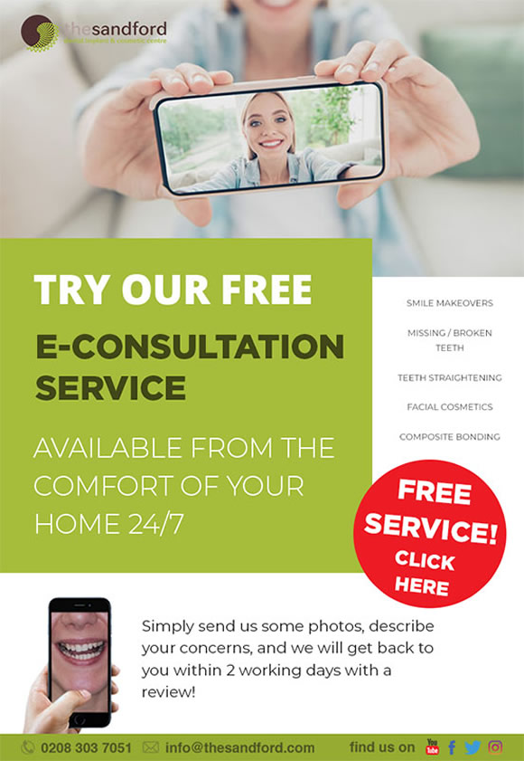Free eConsultation service available at The Sandford